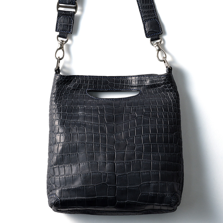 HMAEN】SNUGGLE LITTLE クロコダイルレザー | 藤巻百貨店