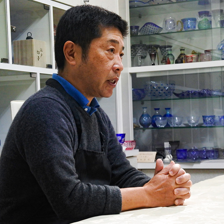 篠崎硝子工芸所】オールドグラス「玉小紋」 | 藤巻百貨店