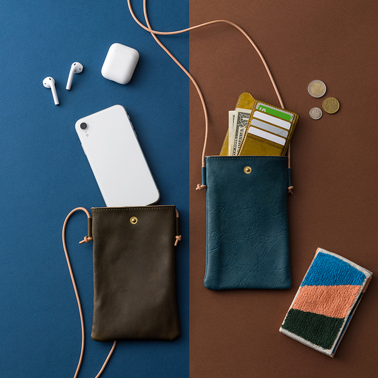 BAGGY PORT】イタリアンレザー・スマホショルダー KAZ-383 | 藤巻百貨店