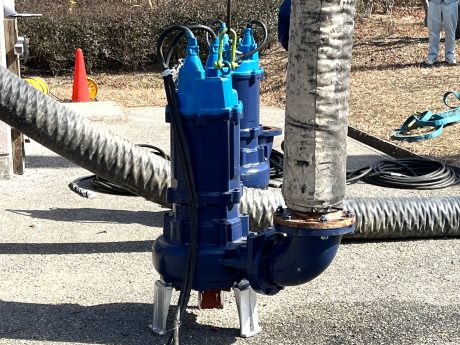 自動運転型水中ポンプ ツルミ KTVE35.5 《5.5KW》 ｜水中ポンプ・排水