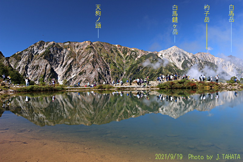 八方池 | 山からの展望