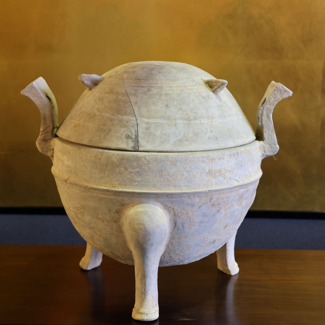 骨董品 中国発掘品 土器三脚