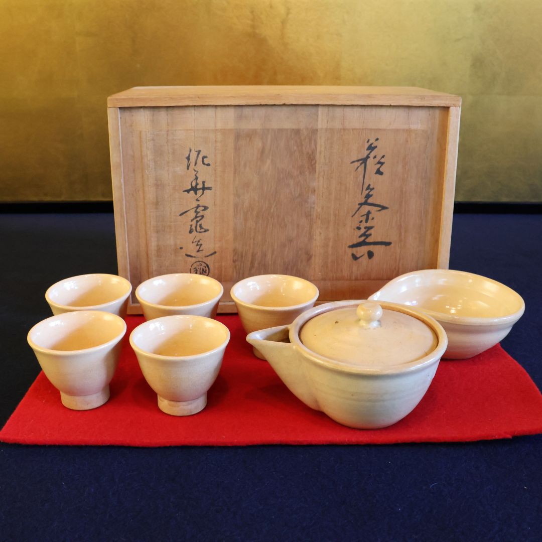 福岡骨董品 坂田泥華 煎茶道具 7点セット