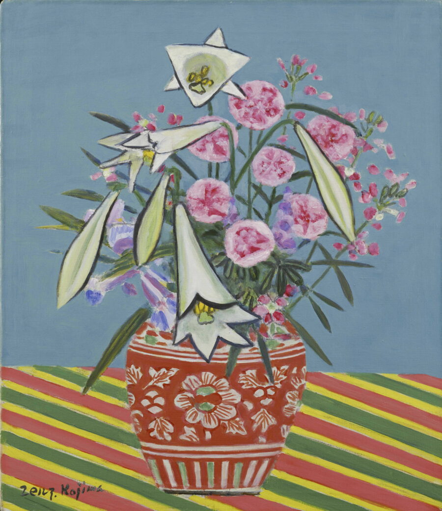 児島善三郎が「キャンバスにこめた希望」(第6回・最終回) 咲き誇る花々