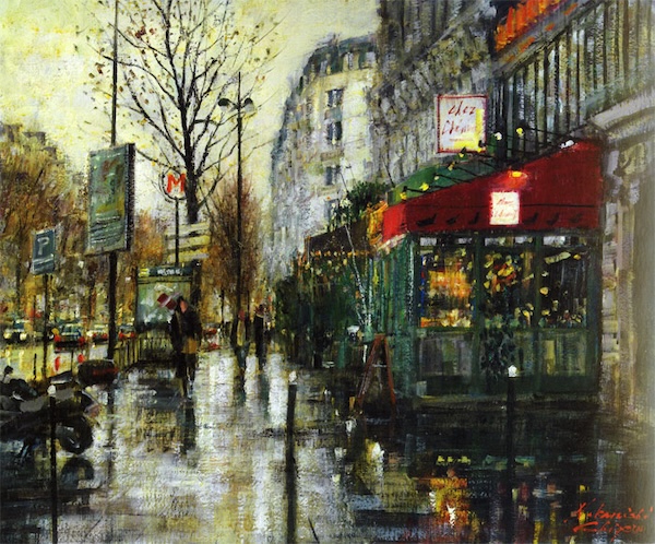 油彩で古い街を描くポイント”とは！古い街の風景画をもっと楽しむ