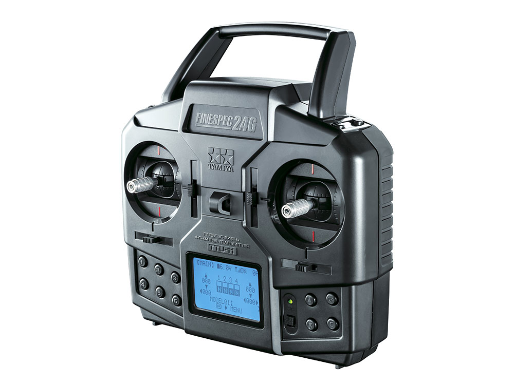 タミヤ ファインスペック2.4G 4チャンネルプロポ（送信機・受信機