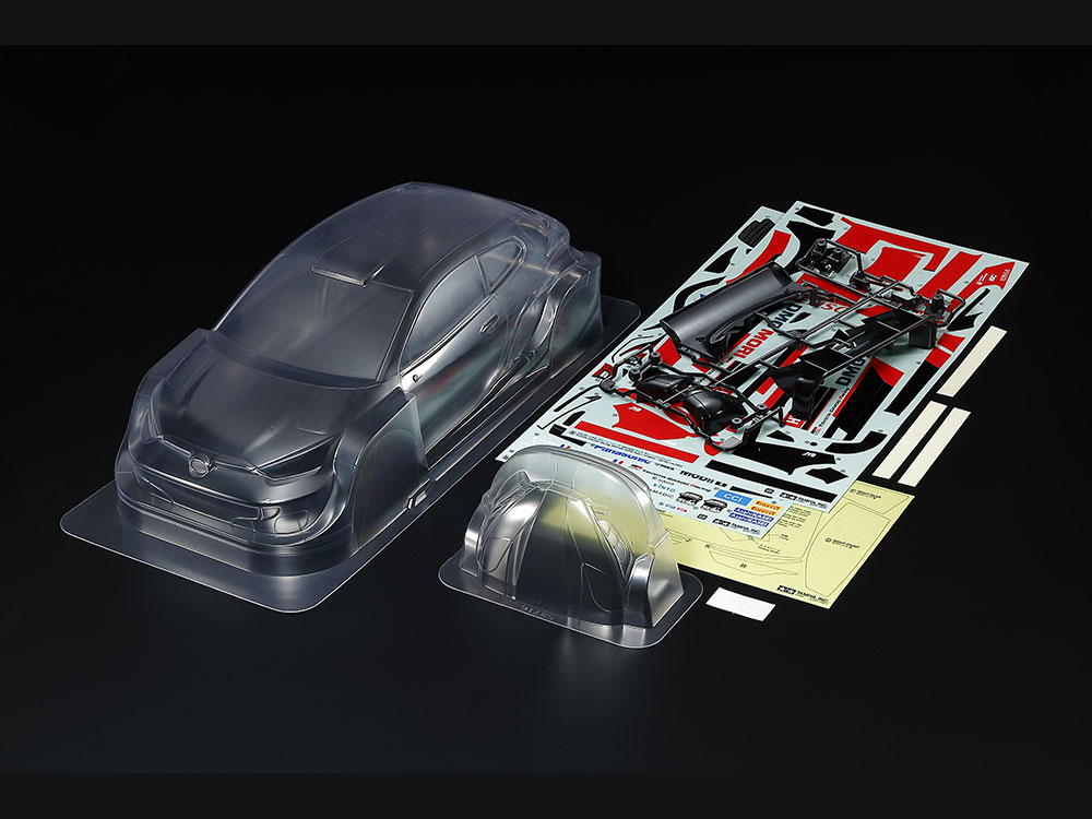 タミヤ SP.1754 1/10RC アウディ R8 LMS 2008 スペアボディセット