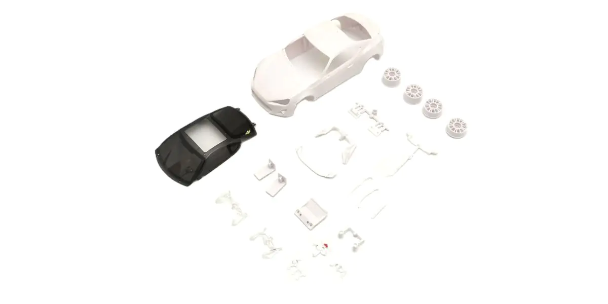 京商 TOYOTA 86 ホワイトボディセット (未塗装/ホイール付) MZN231