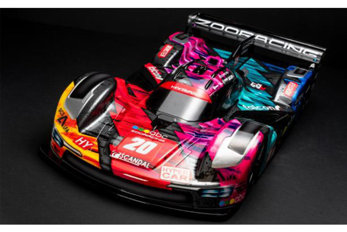 ZooRacing ハイラックス 0.7mm 1/10 190mm LMH Touring car Body ZR
