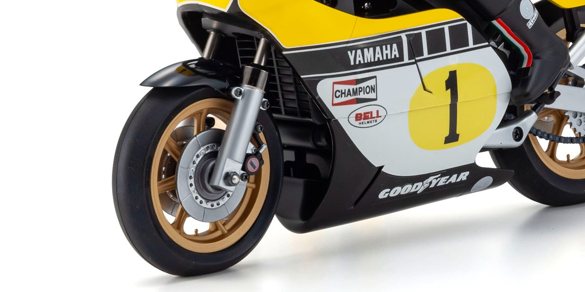 京商 1/8 EP バイク ハングオンレーサー シリーズ YAMAHA YZR500 1978