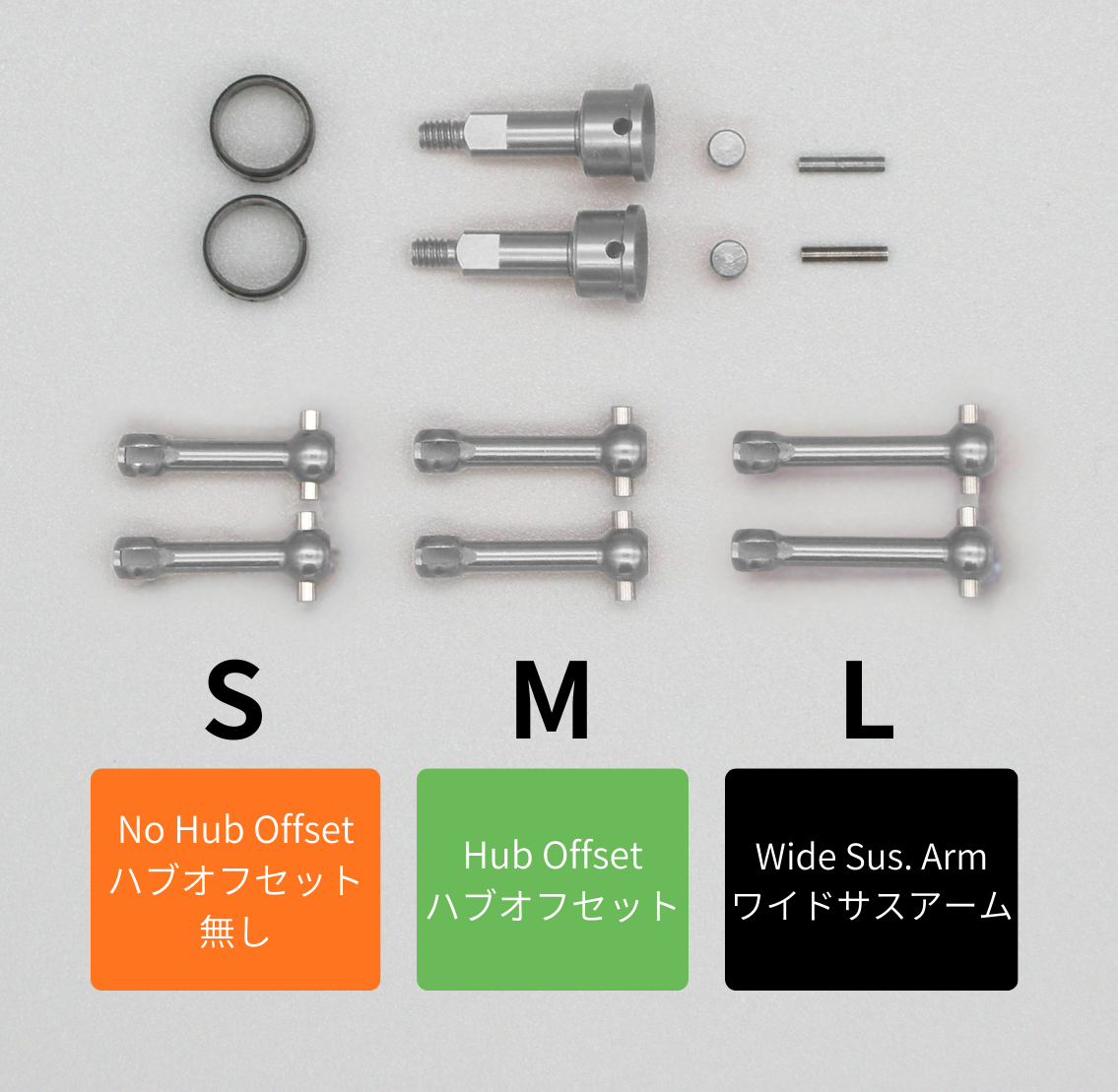 HRDプロジェクト MRD Rear Unit Assembly Kit / リヤユニット