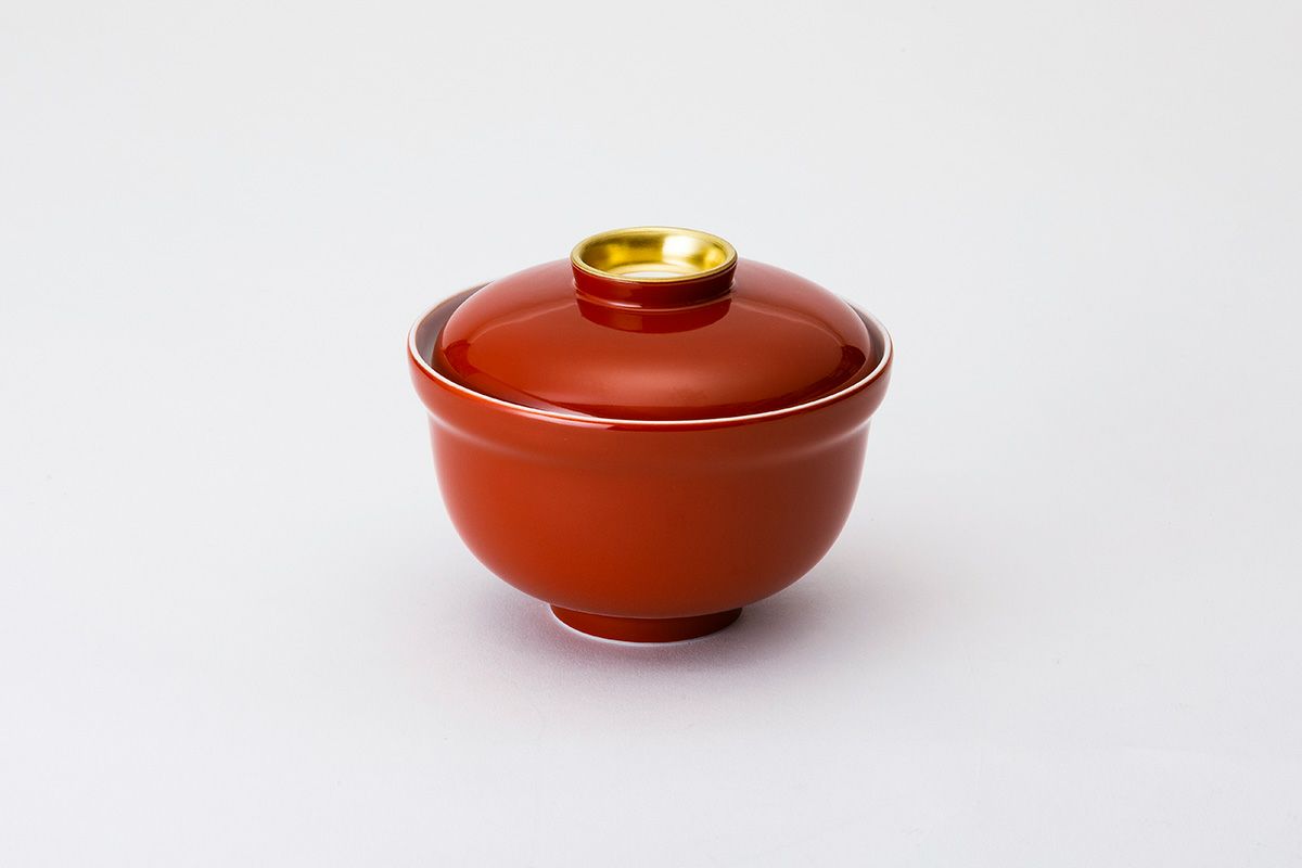 花は桜（赤） 雑煮碗 | 有田焼 深川製磁｜公式オンラインストア