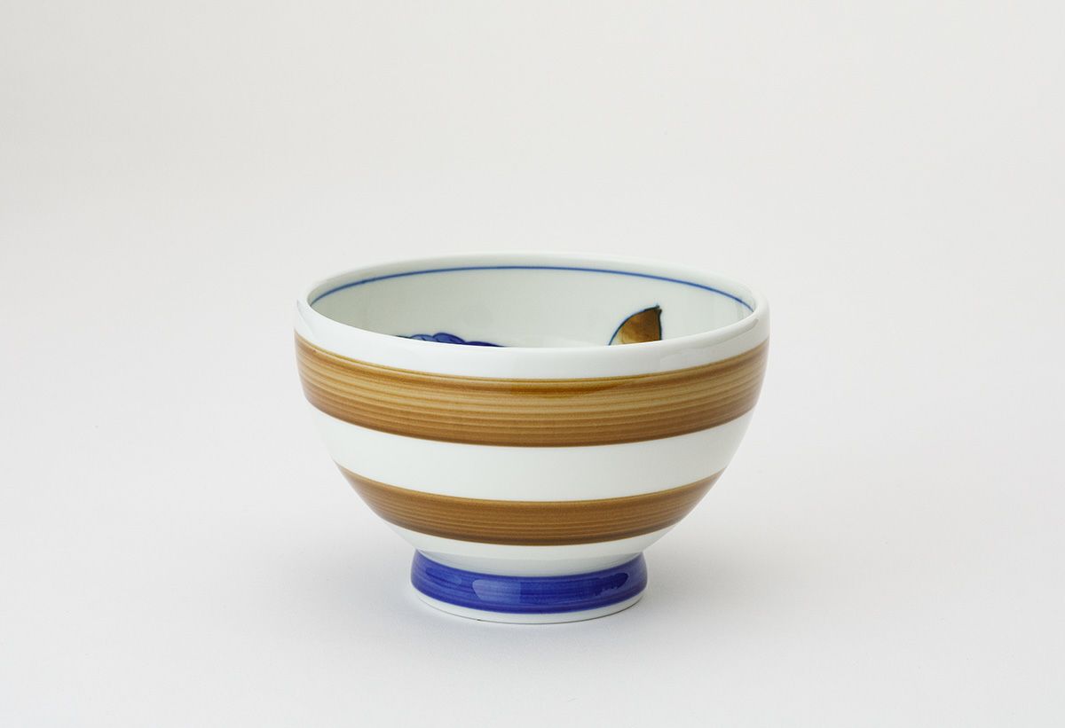 どんぐり（茶呉須） 深丼 | 有田焼 深川製磁｜公式オンラインストア