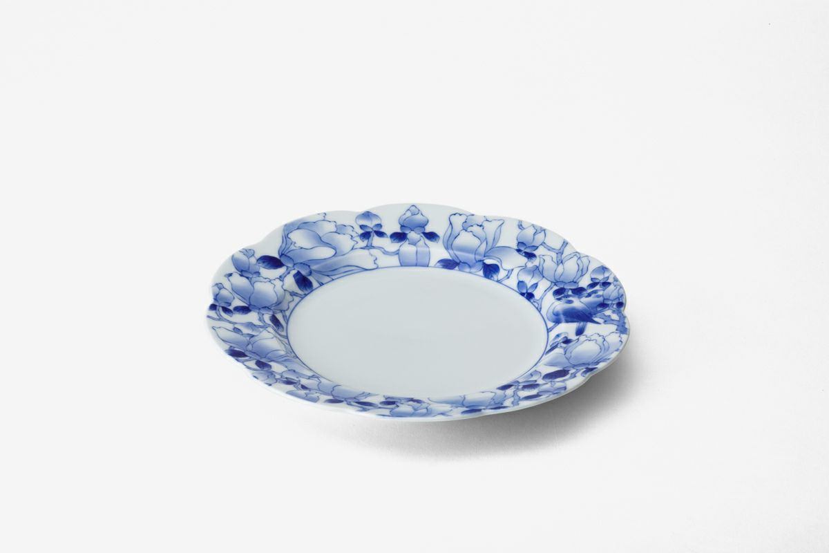 染付木蓮／花鳥外濃 | 有田焼 深川製磁｜公式オンラインストア