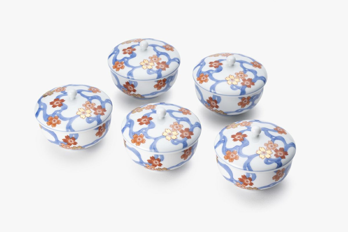 染錦花丸紋 汲出碗揃 | 有田焼 深川製磁｜公式オンラインストア