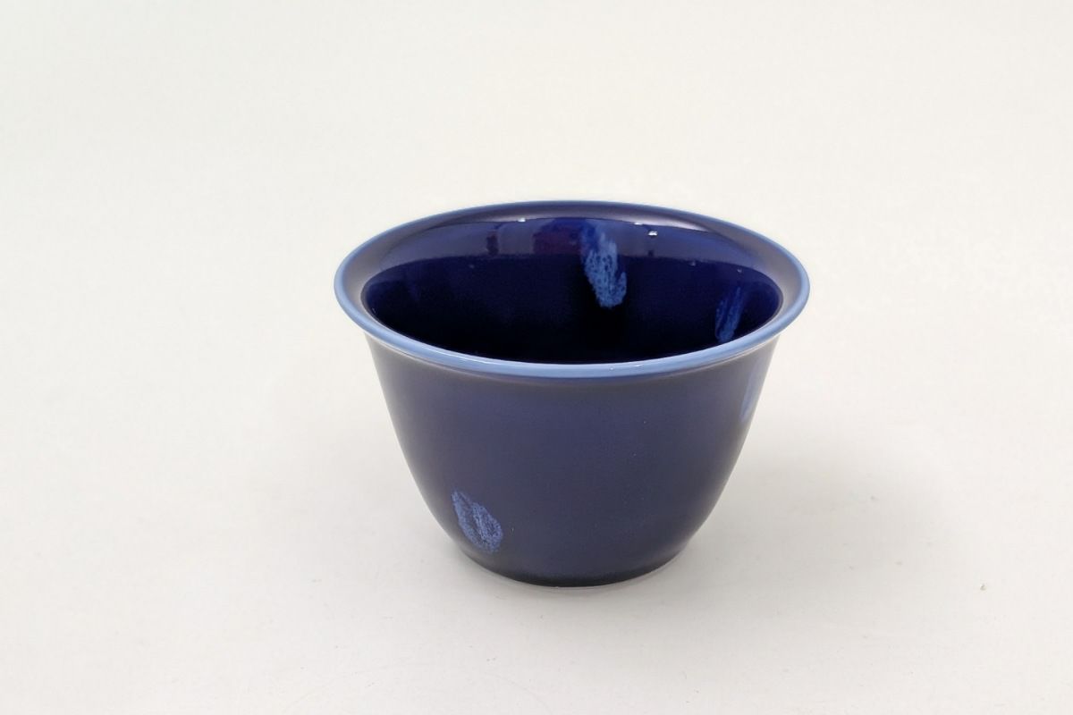 深川製磁 百年庵】染錦ひょうたん 古伊万里型飯碗 飯碗 染錦ひょうたん