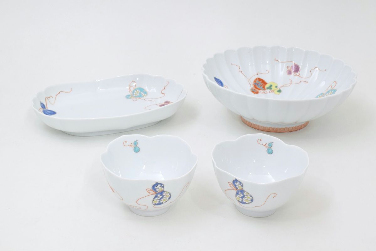 古伊万里鳳凰割地紋 魚型皿 | 有田焼 深川製磁｜公式オンラインストア