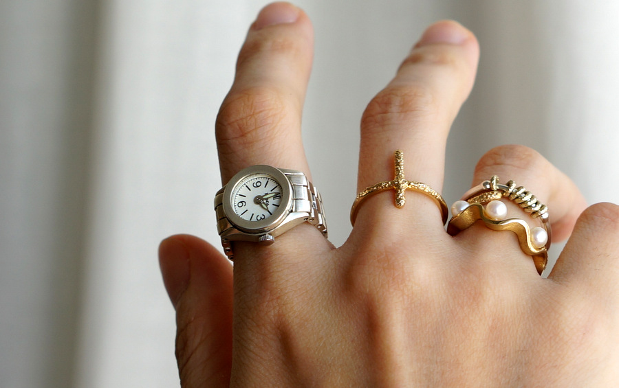 moco リングウォッチ 21ss PAL moco】指時計 moco リングウォッチ 21ss