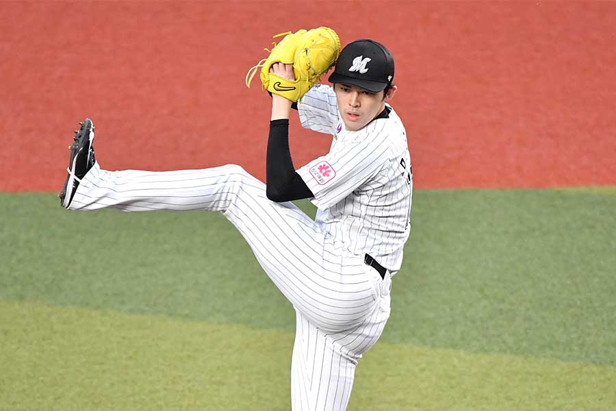 佐々木朗希、今季最長8回無失点11Kで6勝目 ついに規定到達…防御率＆奪