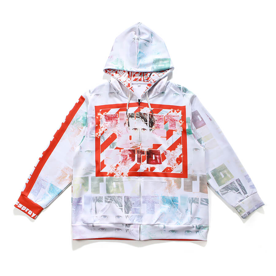 全面転写プリント可！高品質なオリジナルデザインオーバーサイズ