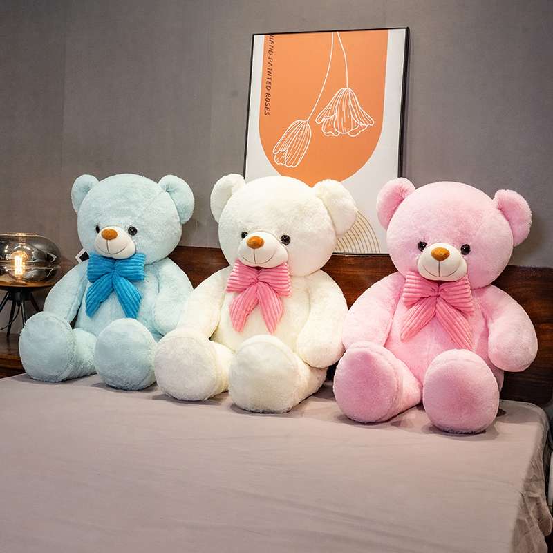 くまぬいぐるみ ふわもこ抱き心地 特大テディベア くま 白(大)|くま