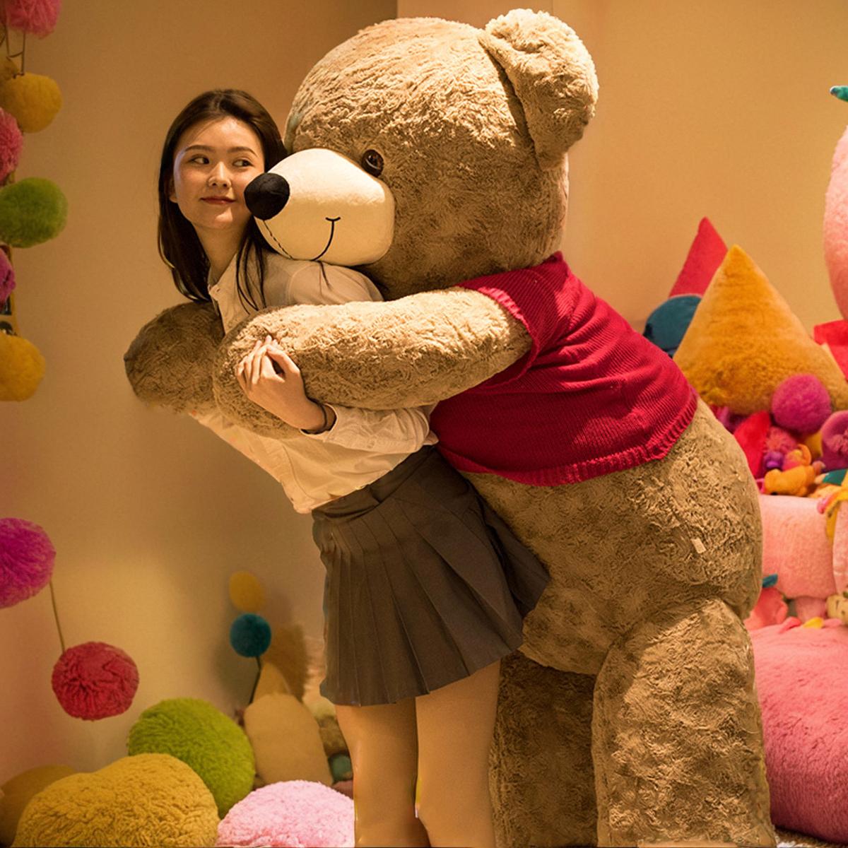 くま ぬいぐるみ｜特大｜テディベア｜ぬいぐるみ「わがままベアー