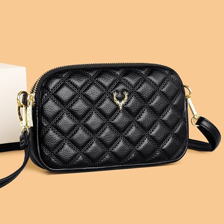 キルティングバッグ キルティングレザーミニショルダーバッグ