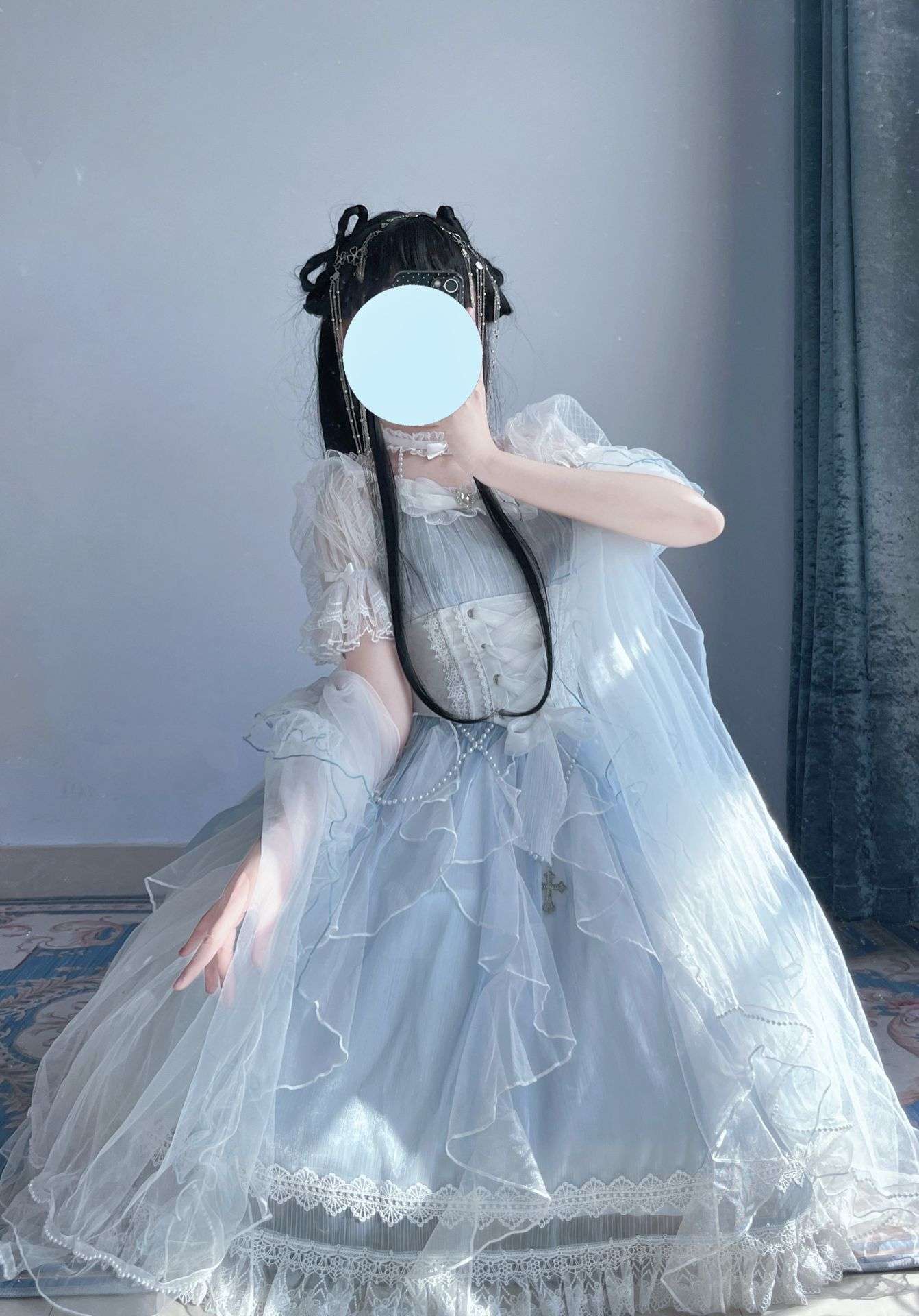 ロリータファッション 【甘ロリータ】 天使のような優雅なロリータ