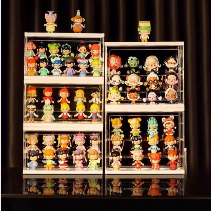 グッズ収納推し活 推しフィギュア三段式透明収納飾り棚 推し活|グッズ