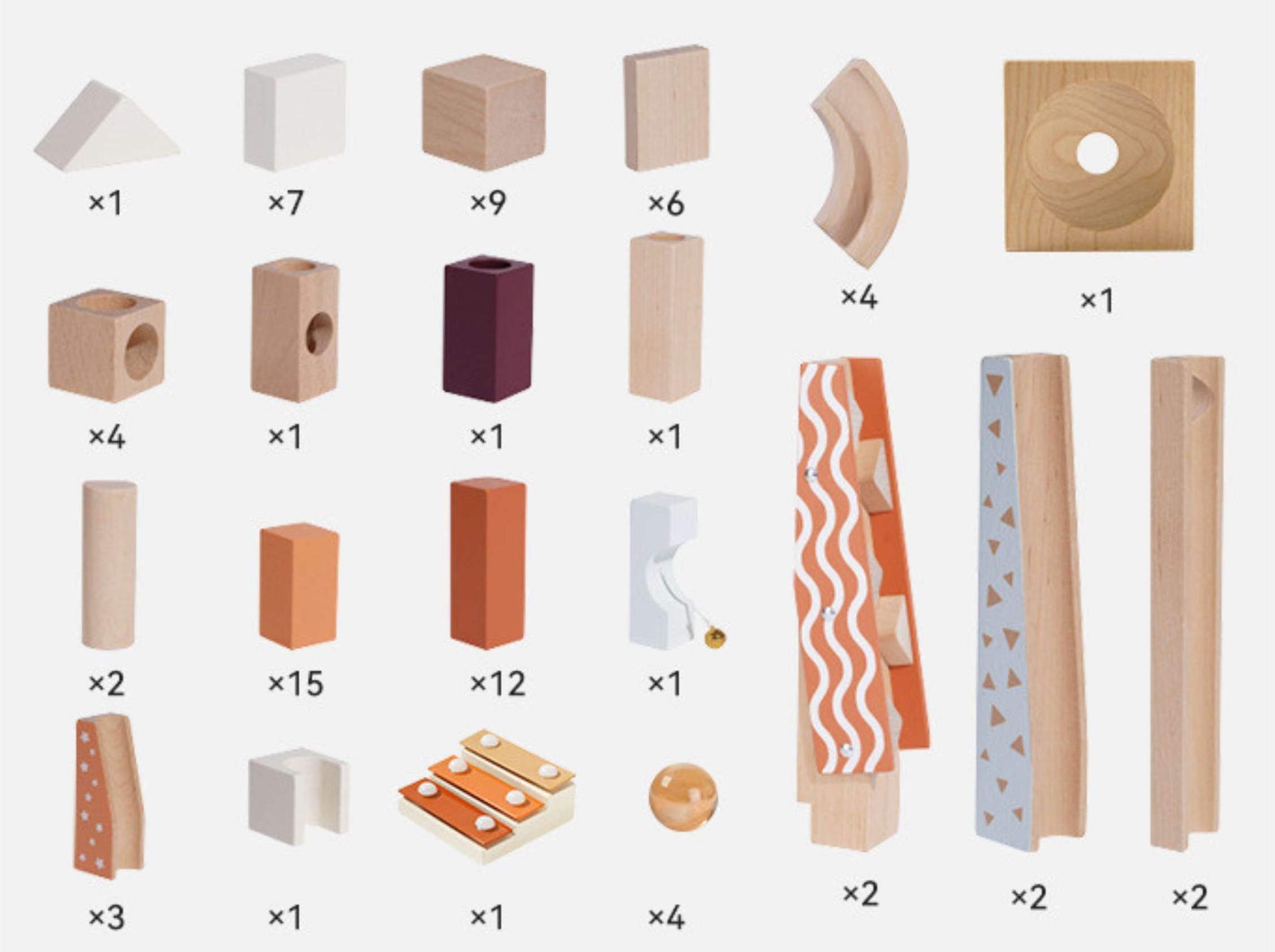 知育玩具 知育木製ビー玉コースター ビー玉 転がし|知育玩具専門通販