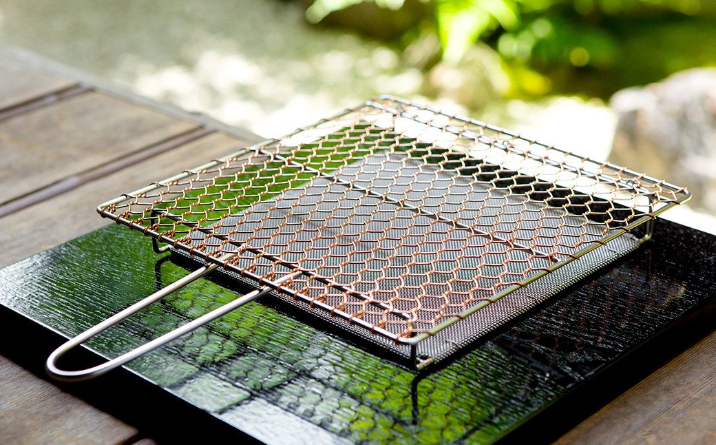 辻和金網】銅手編み 手付焼網 | JTBのふるさと納税サイト [ふるぽ]