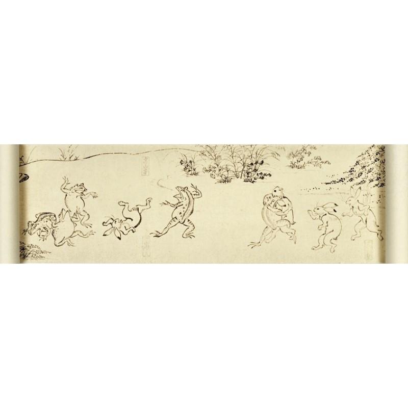 京都便利堂】縮小絵巻物〈国宝 鳥獣人物戯画 甲巻〉［ 京都 老舗 人気
