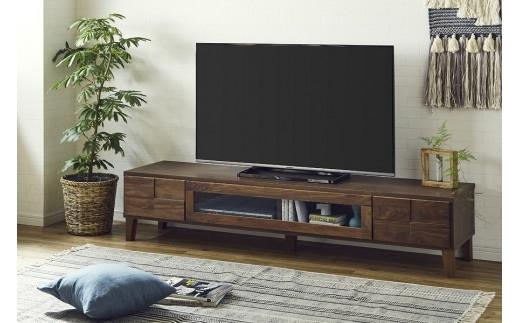 テレビ台 テレビボード 幅180 ウォールナット 無垢材 引き出し 収納