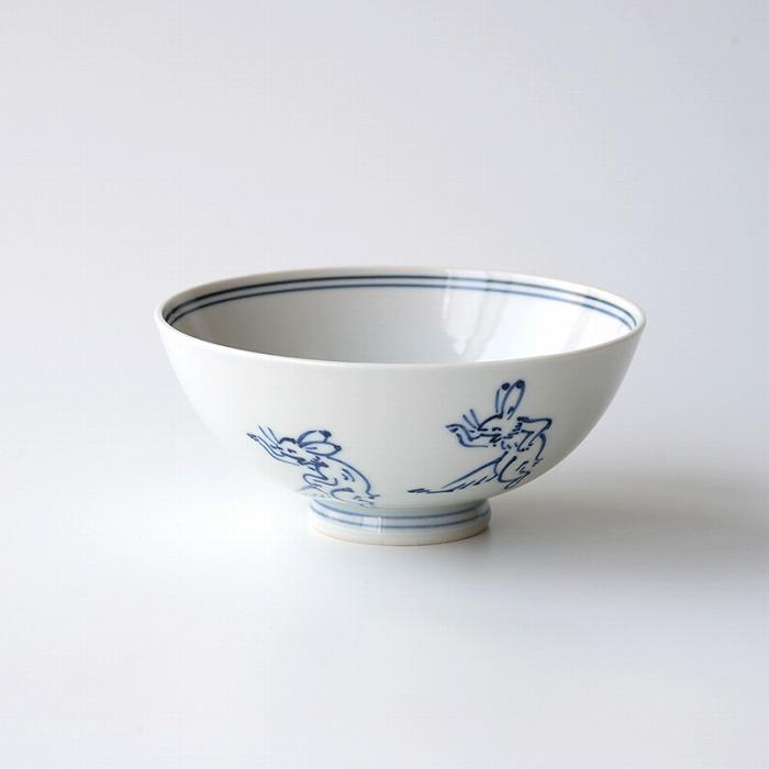 たち吉】鳥獣戯画 飯茶碗 染付 | JTBのふるさと納税サイト [ふるぽ]