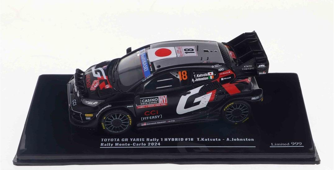 Rally Japan 公式1/43モデルカー 2024モンテカルロ/勝田選手仕様 | JTB