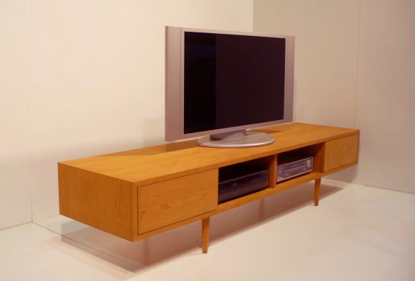 180TVボード ブラックチェリー 180cm tv21】シャープでおしゃれな天然