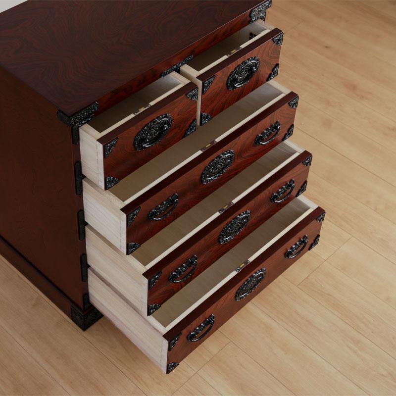 吉野民芸 30整理タンス】☆創業明治40年老舗「境木工」熟練の職人の手