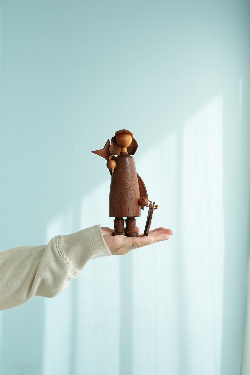 ノルウェーヴィンテージ 人形 木製オブジェ 北欧インテリア/Arne