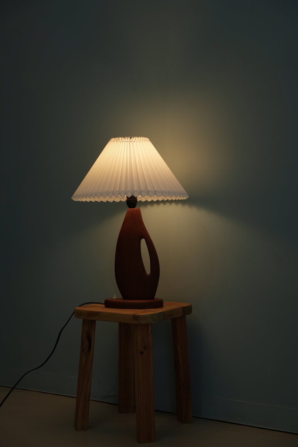 デンマークヴィンテージ テーブルランプ チーク材 間接照明 北欧