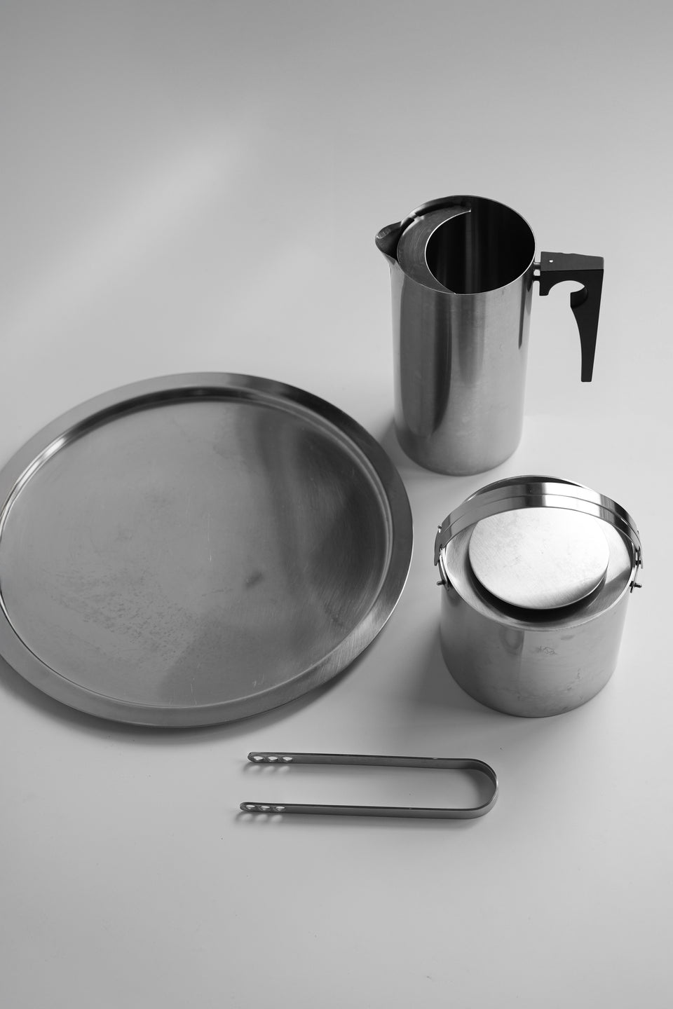 ステルトン シリンダライン ジャグ アイスバスケット トレイ トング