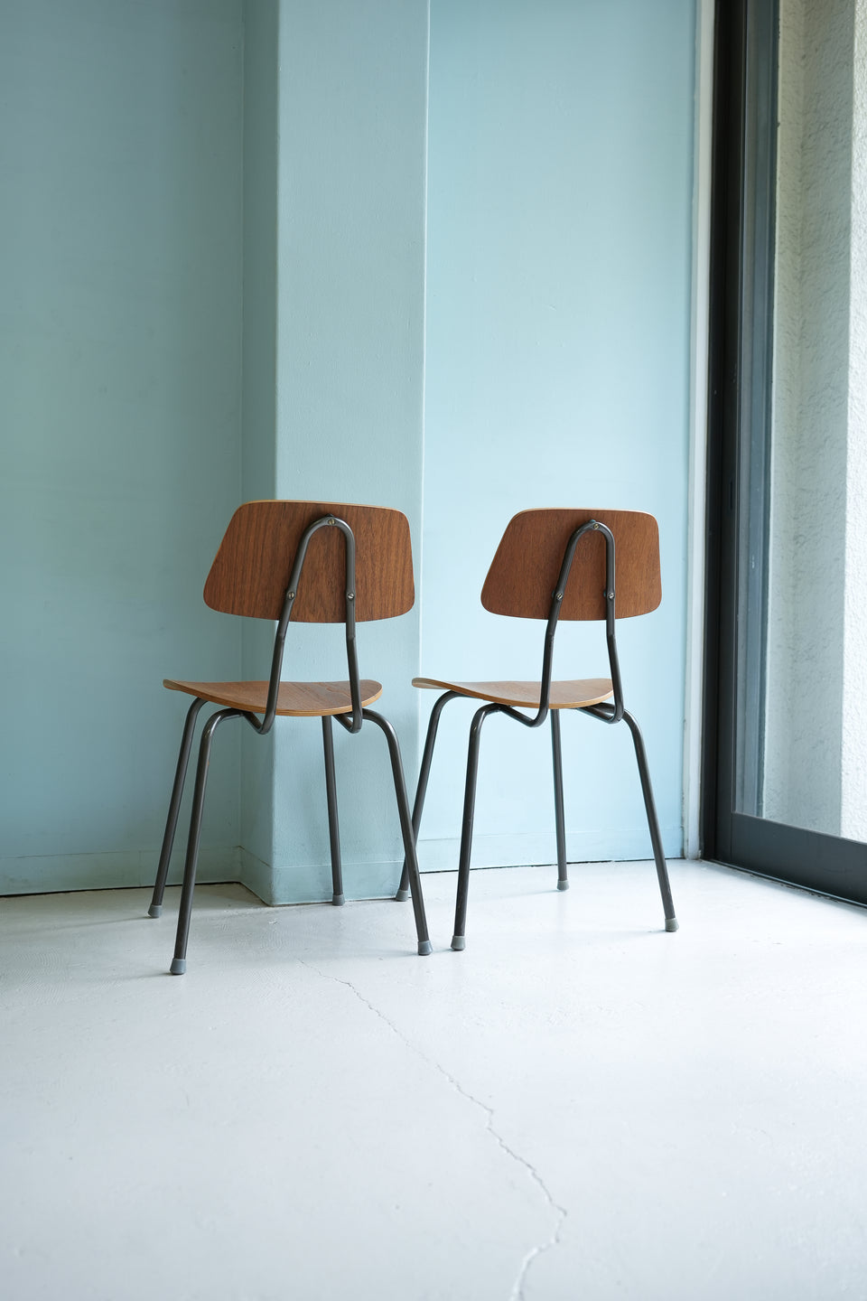 デンマークヴィンテージ スタッキング プライウッドチェア 椅子 北欧