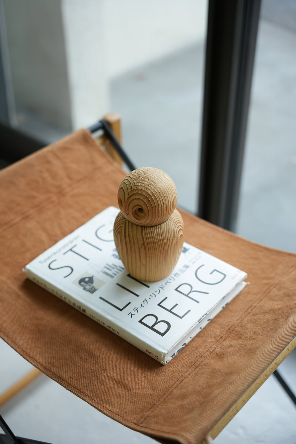 スウェーデンヴィンテージ フクロウのオブジェ 木製 北欧インテリア