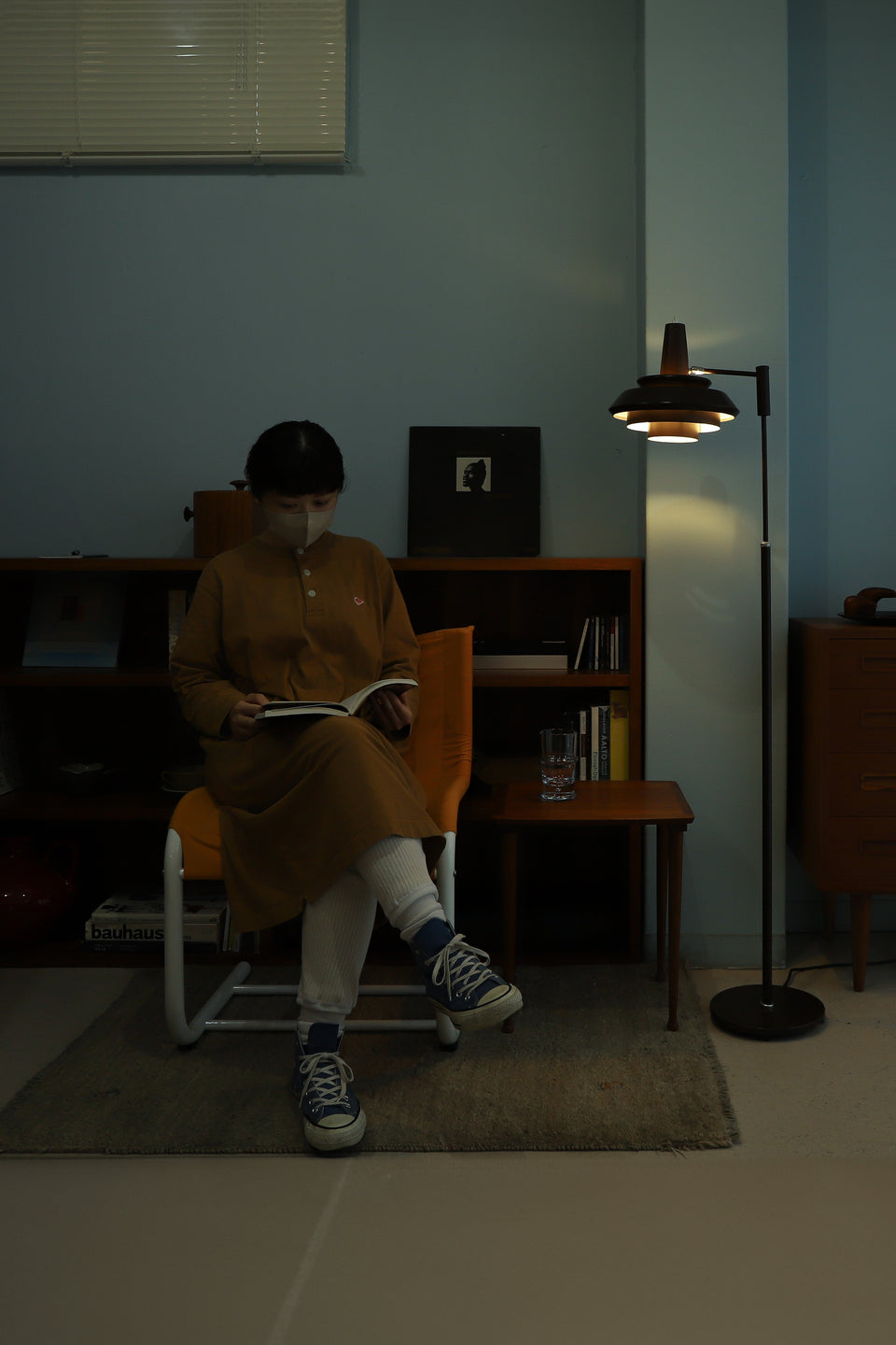 デンマークヴィンテージ フロアスタンドライト 照明 北欧インテリア