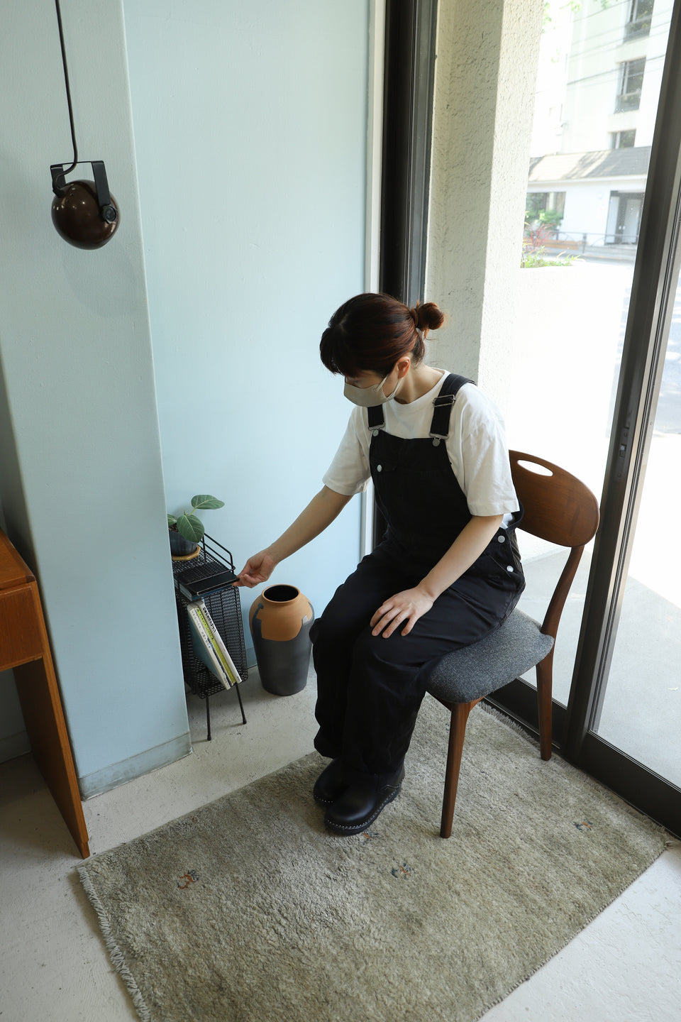 アメリカヴィンテージ マガジンラック アイアン ミッドセンチュリー/US