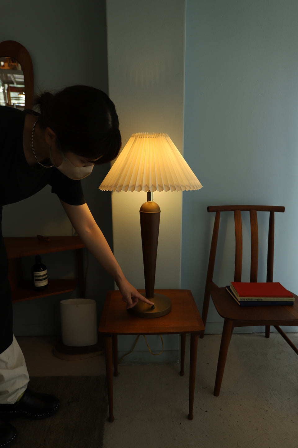 アメリカ製 スタンドライト ミッドセンチュリーデザイン 間接照明/US