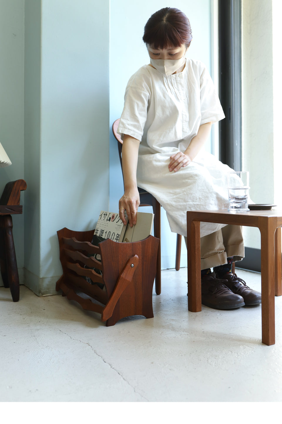 オールドマルニ マガジンラック ジャパンヴィンテージ/Japanese