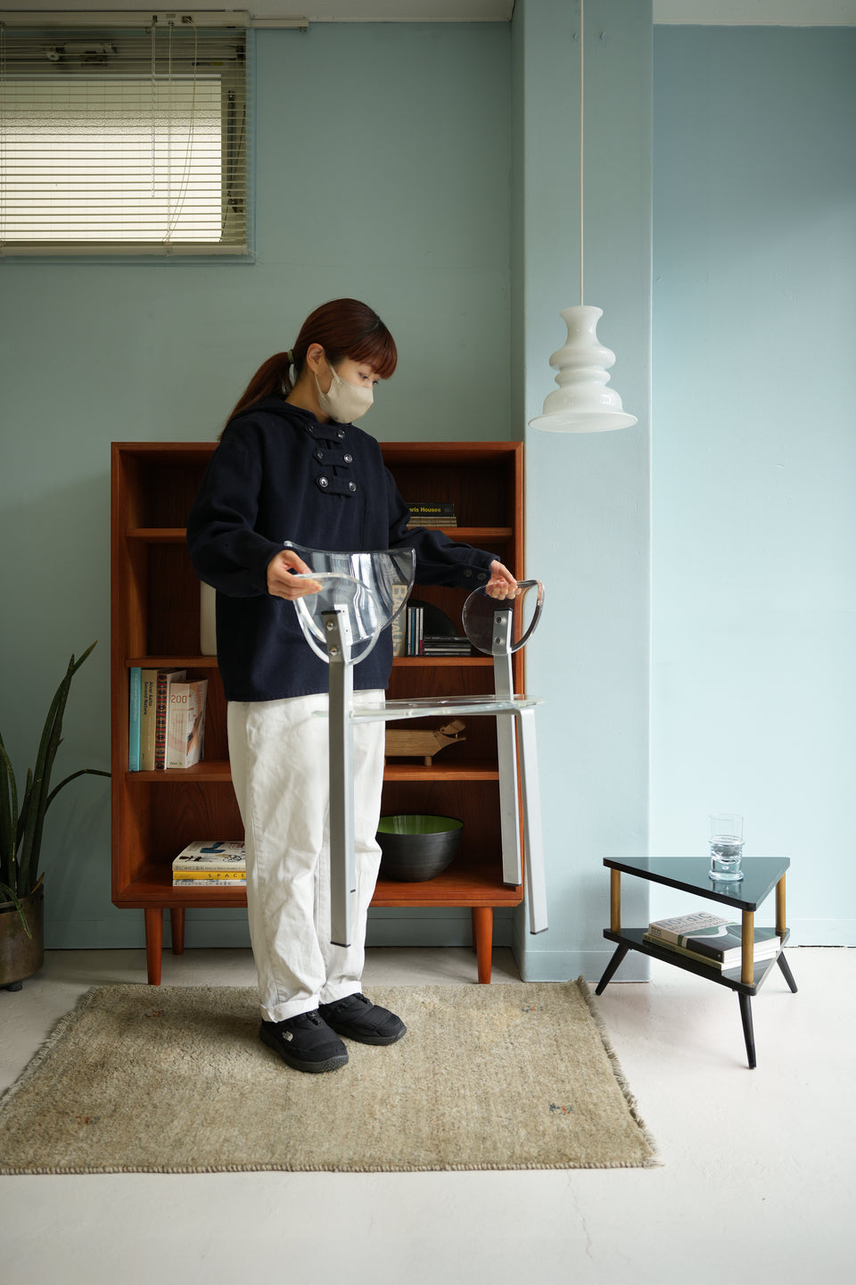 アクリルアームチェア ポストモダンデザイン/Acryl Arm Chair Post