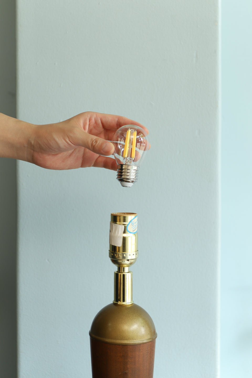 アメリカ製 スタンドライト ミッドセンチュリーデザイン 間接照明/US