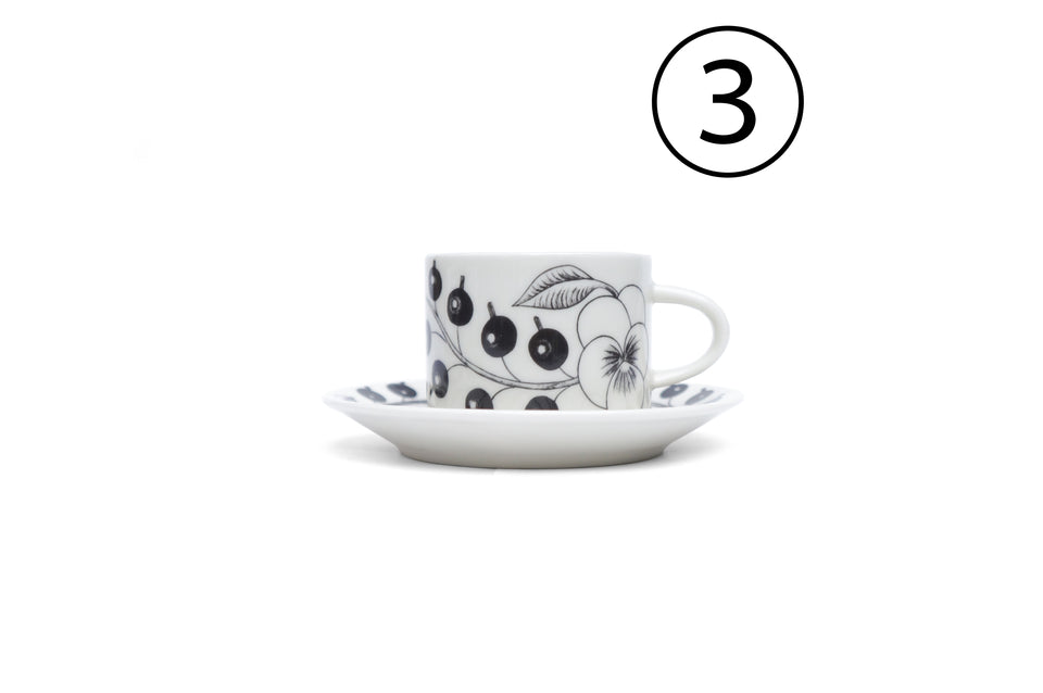 アラビア パラティッシ コーヒーカップ&ソーサー 旧ロゴ/ARABIA