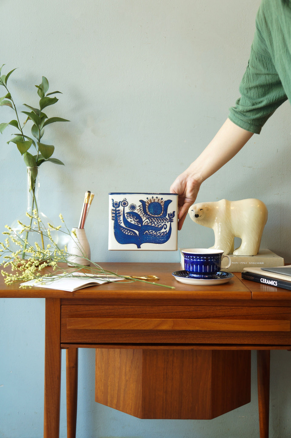 ロイヤルコペンハーゲン テネラ フラワーベース ベルテ・イェッセン